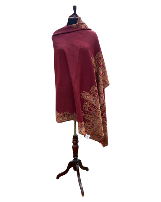 Kani weaving border shawl
