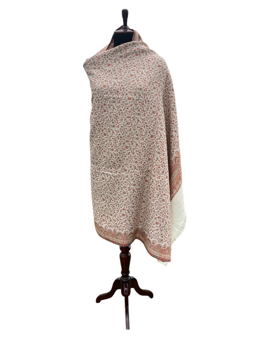 Allover weaving shawl